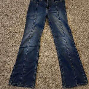 Abercrombie Kids Dark Blue Flare Jeans